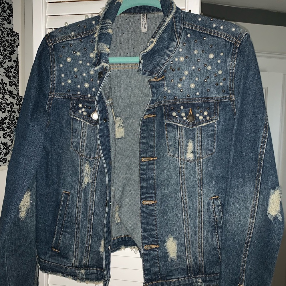 Embellished Denim Jacket